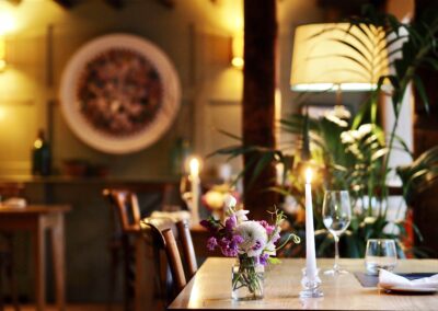 Food & Drink at The Greyhound on the Test, Stockbridge, Hampshire